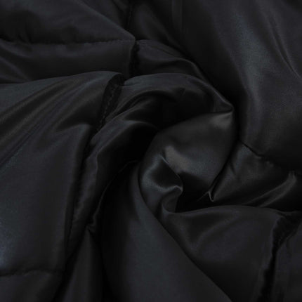 Full Års-Duvet Svart 200 x 200 cm Satin och Mikrofiber
