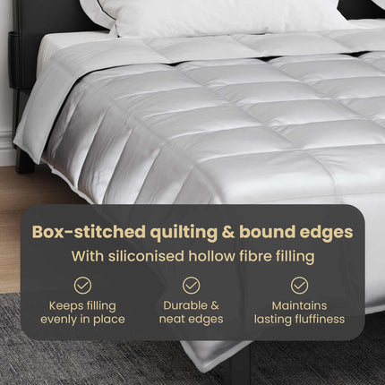 Full Års-Duvet 200 x 240 cm 300 gsm Silver