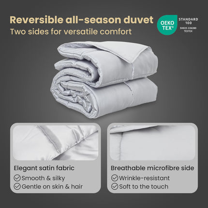Full Års-Duvet 220 x 260 cm 300 gsm Silver