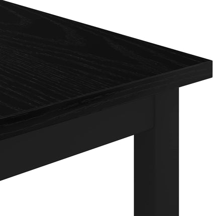 Kaffeebord Svart Ek 50 x 50 x 36 cm Konstruerat trä