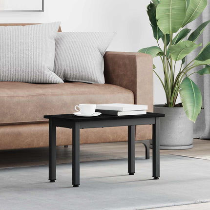 Kaffeebord Svart Ek 60 x 30 x 36 cm Konstruerat trä