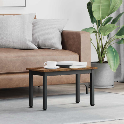 Kaffeebord Gammalt trä 60 x 30 x 36 cm Konstruerat trä