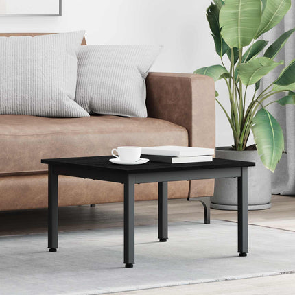 Kaffeebord Svart Ek 60 x 60 x 36 cm Konstruerat trä