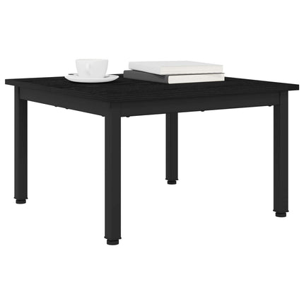 Kaffeebord Svart Ek 60 x 60 x 36 cm Konstruerat trä