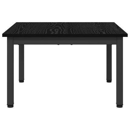 Kaffeebord Svart Ek 60 x 60 x 36 cm Konstruerat trä