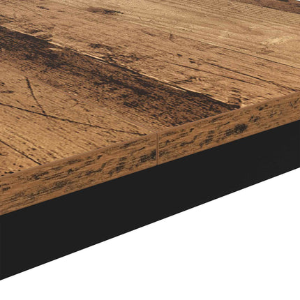 Kaffeebord Gammalt trä 60 x 60 x 36 cm Konstruerat trä