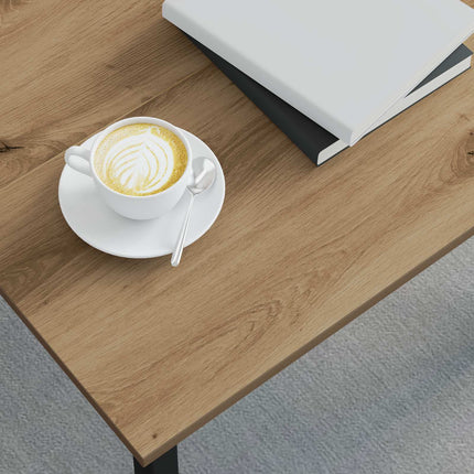 Kaffeebord Artisan Ek 60 x 60 x 36 cm Konstruerat trä
