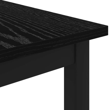 Kaffeebord Svart Ek 100 x 50 x 45 cm Konstruerat trä