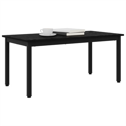 Kaffeebord Svart Ek 100 x 50 x 45 cm Konstruerat trä