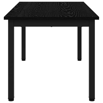 Kaffeebord Svart Ek 100 x 50 x 45 cm Konstruerat trä