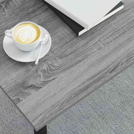 Kaffeebord Grå Sonoma 100 x 50 x 45 cm Konstruerat trä