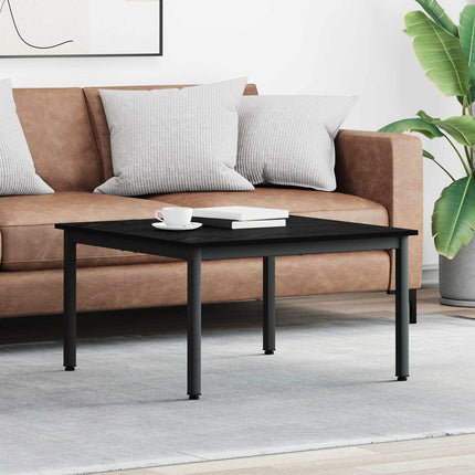 Kaffeebord Svart Ek 80 x 80 x 45 cm Konstruerat trä