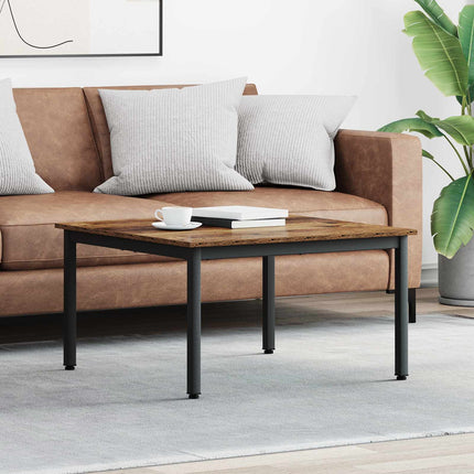 Kaffeebord Gammalt trä 80 x 80 x 45 cm Konstruerat trä