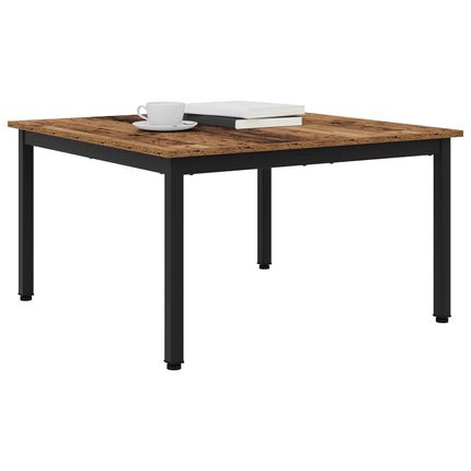 Kaffeebord Gammalt trä 80 x 80 x 45 cm Konstruerat trä