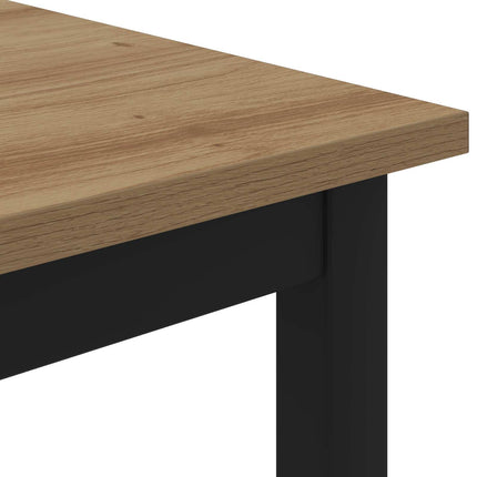 Kaffeebord Artisan Ek 80 x 80 x 45 cm Konstruerat trä