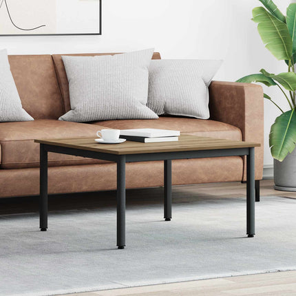 Kaffeebord Artisan Ek 80 x 80 x 45 cm Konstruerat trä
