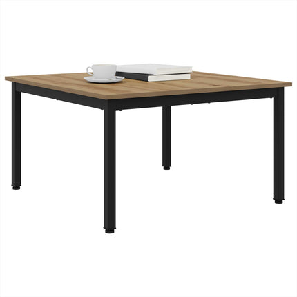 Kaffeebord Artisan Ek 80 x 80 x 45 cm Konstruerat trä