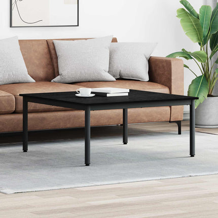 Kaffeebord Svart Ek 100 x 100 x 45 cm Konstruerat trä