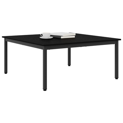 Kaffeebord Svart Ek 100 x 100 x 45 cm Konstruerat trä