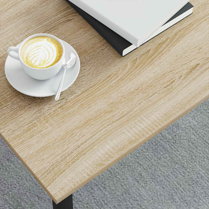 Kaffeebord Sonoma 100 x 100 x 45 cm Konstruerat trä