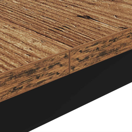 Kaffeebord Gammalt trä 100 x 100 x 45 cm Konstruerat trä