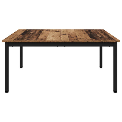 Kaffeebord Gammalt trä 100 x 100 x 45 cm Konstruerat trä