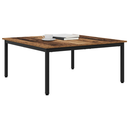 Kaffeebord Gammalt trä 100 x 100 x 45 cm Konstruerat trä