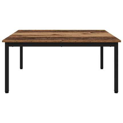 Kaffeebord Gammalt trä 100 x 100 x 45 cm Konstruerat trä