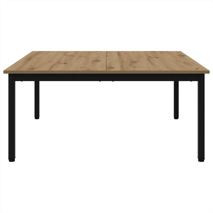 Kaffeebord Artisan Ek 100 x 100 x 45 cm Konstruerat trä