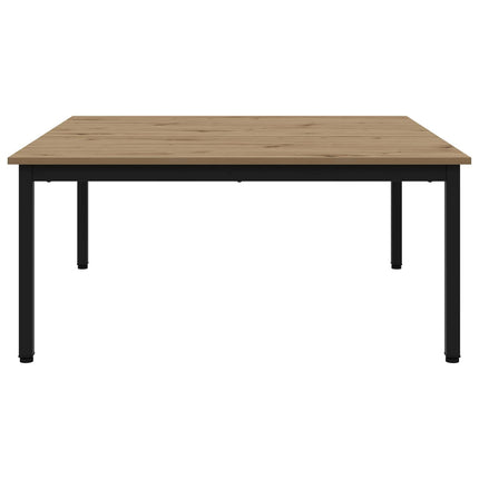 Kaffeebord Artisan Ek 100 x 100 x 45 cm Konstruerat trä