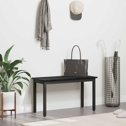 bänk Svart Ek 80 x 35 x 45 cm Konstruerat trä