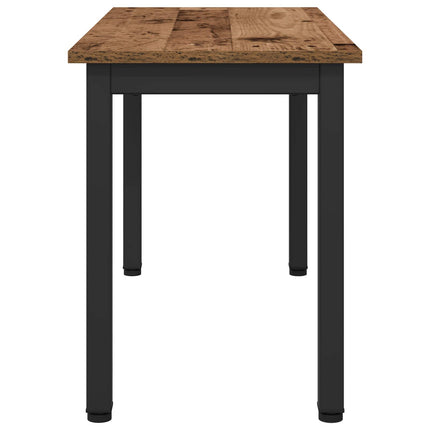 bänk Gammalt trä 80 x 35 x 45 cm Konstruerat trä