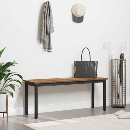 bänk Gammalt trä 110 x 35 x 45 cm Konstruerat trä