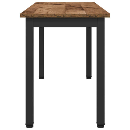 bänk Gammalt trä 110 x 35 x 45 cm Konstruerat trä