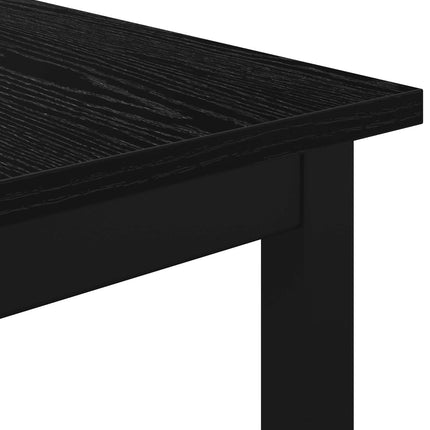 bänk Svart Ek 160 x 35 x 45 cm Konstruerat trä