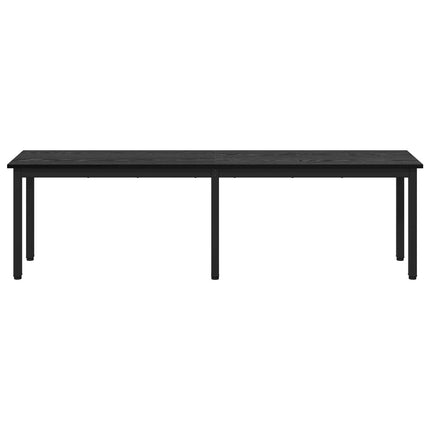 bänk Svart Ek 160 x 35 x 45 cm Konstruerat trä