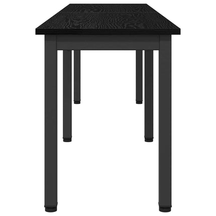 bänk Svart Ek 160 x 35 x 45 cm Konstruerat trä