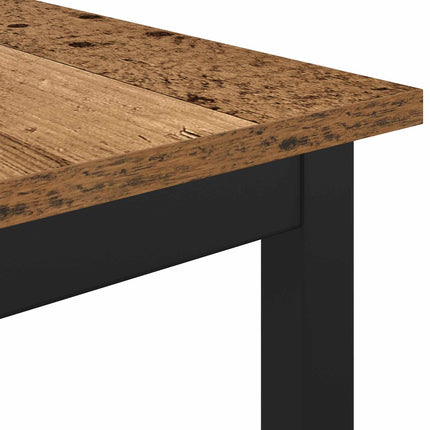 bänk Gammalt trä 160 x 35 x 45 cm Konstruerat trä