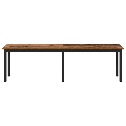 bänk Gammalt trä 160 x 35 x 45 cm Konstruerat trä