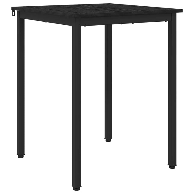 Matbord 60 x 60 x 75 cm METALL Fyrkantig