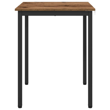 Matbord 60 x 60 x 75 cm METALL Fyrkantig