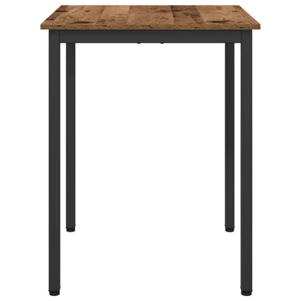 Matbord 60 x 60 x 75 cm METALL Fyrkantig