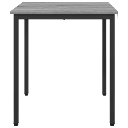 Matbord 70 x 70 x 75 cm METALL Fyrkantig