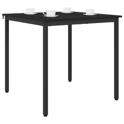 Matbord 80 x 80 x 75 cm METALL
