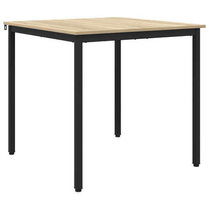 Matbord 80 x 80 x 75 cm METALL