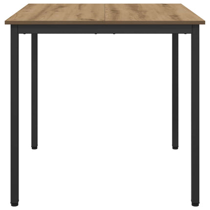 Matbord 80 x 80 x 75 cm METALL Fyrkantig