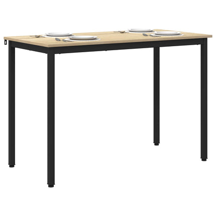Matbord 110 x 100 x 75 cm METALL