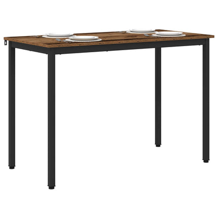 Matbord 110 x 100 x 75 cm METALL