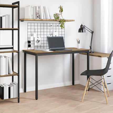 Matbord 110 x 55 x 75 cm Konstruerat trä Artisan-ek Rektangulär
