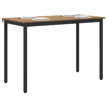 Matbord 110 x 100 x 75 cm METALL